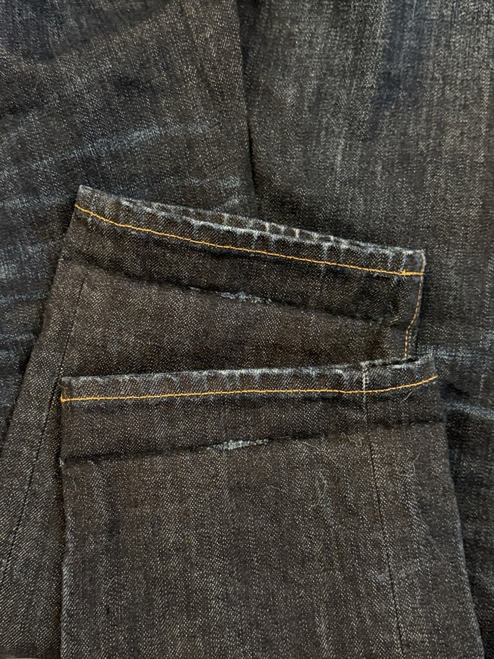 J Crew 770 Straight Jeans 31x30 Fits 32x28 Kaihara Denim Dark Blue Wash Stretch - Picture 15 of 15